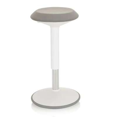 Afbeelding van BALANCE SIT III W Stahulp wit / grijs