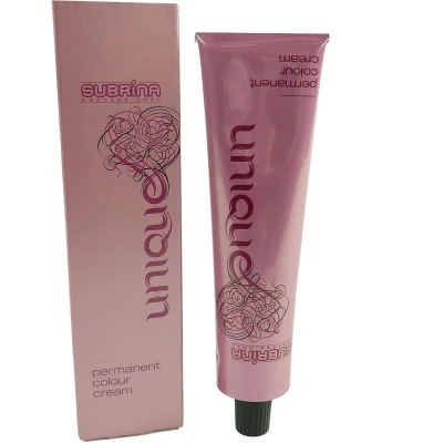 Afbeelding van Subrina Unique Permanent Haarkleur Kleuring Color Creme 100ml 06/75 Dark Blonde Brown Red / Dunkelblond Rotbraun