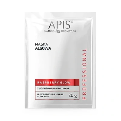 Afbeelding van Framboos Glow algenmasker met gevriesdroogde frambozen 20g
