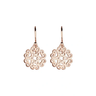 Afbeelding van Elli HERZ Sterne Floral Oorbellen Rose goldcoloured, Dames, Maat: One Size, gold coloured