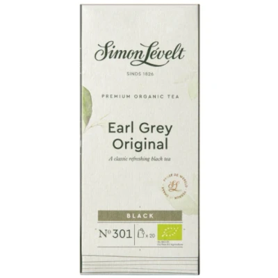 Afbeelding van Simon Lévelt Earl Grey 20 builen Zwarte thee