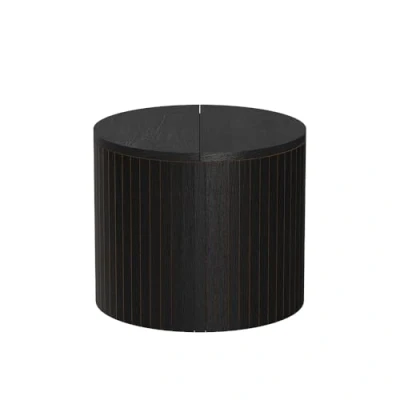 Afbeelding van Vicco Table basse Tavilo Chêne/Noir 38 x cm
