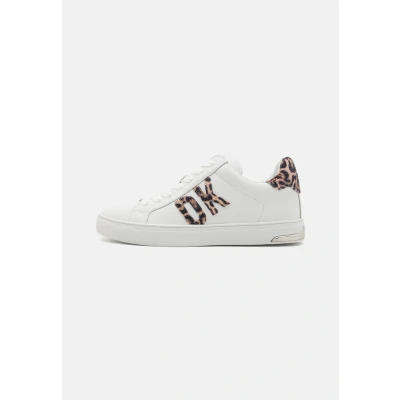 Afbeelding van DKNY Abeni LACE UP ON Sneakers laag, Dames, Maat: 36, Bright white/natural Hoogwaardig imitatieleer