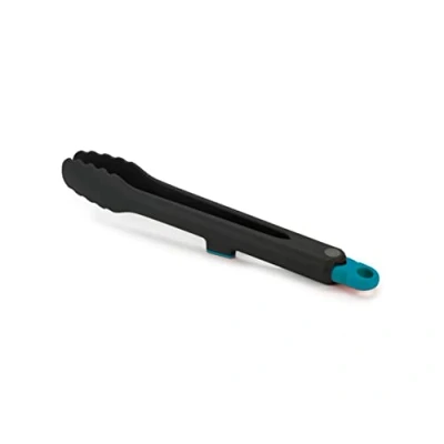 Afbeelding van Joseph Duo Locking Kitchen voedseltang om te koken, hittebestendig en met geïntegreerde gereedschapshouder, Dark Opal