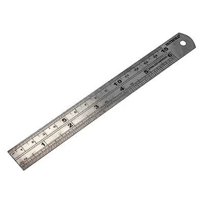 Afbeelding van Faithfull Stalen liniaal 150 x 19 mm
