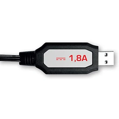 Afbeelding van 1 A USB kabel voor LiFePO4 6,4 V batterijen