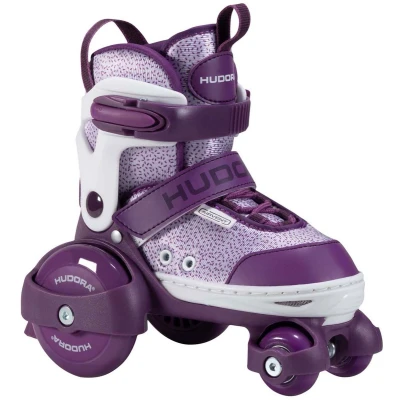 Afbeelding van Hudora, Meisjes, Rolschaatsen, HDO Rolschaatsen Mijn Eerste Quad 30 23 vt 22062 (30, 31, 32, 33), Paars