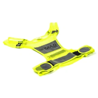 Afbeelding van Hardloopvest GATO Kids x vest (Maat L, Reflecterend, Neon geel)