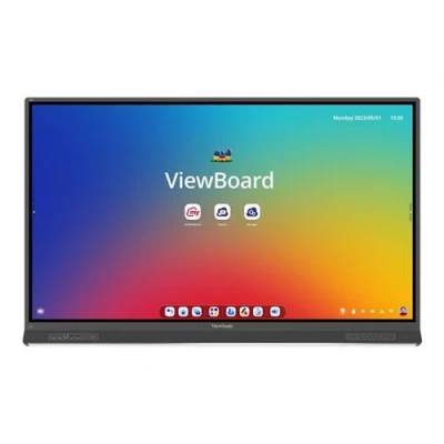 Image de ViewSonic ViewBoard IFP7553 Classe de diagonale 75&quot; (74.5&quot; visualisable) IFP53 Series écran LCD rétro éclairé par LED interactive avec tactile (multi touch) / ensemble 8 microphones possibilité PC encastré en option Android