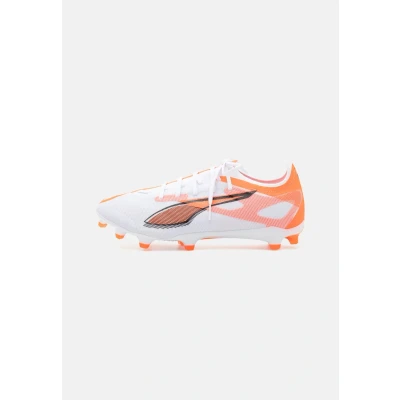 Afbeelding van PUMA ULTRA 5 MATCH FG/AG Unisex Sportschoenen White Black Glowing Red Maat 42