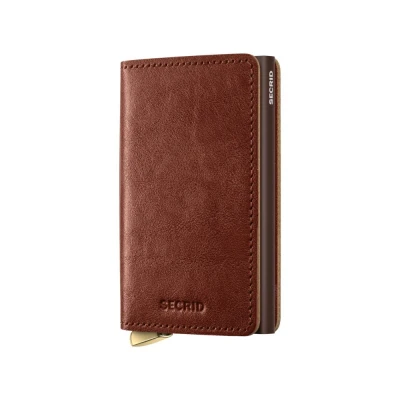 Afbeelding van Secrid Slimwallet Premium Basco whiskey pasjeshouder