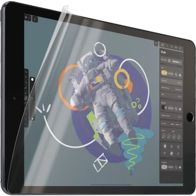 Afbeelding van PanzerGlass GraphicPaper Ultra Wide Geschikt voor Apple iPad 10.2 (2021) Screen Protector Papier Gevoel Gerecycled Plastic Case Friendly