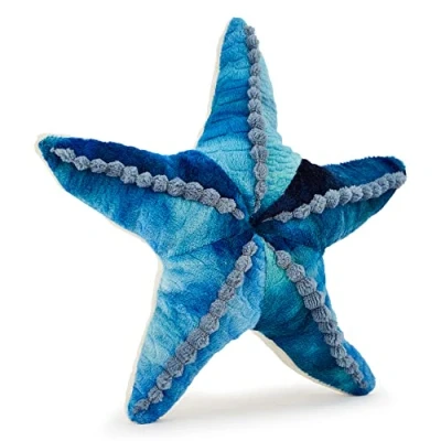 Afbeelding van Zappi Co Zacht pluche dier Voor kinderen Blauwe zeester (23 25 cm) Safari dierencollectie pasgeborenen en eerste