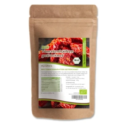 Afbeelding van Mynatura tomaten, halfgedroogd, biologische zongedroogd, natuurproduct, salade, 1000 g