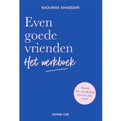 Image de Even goede vrienden Het werkboek