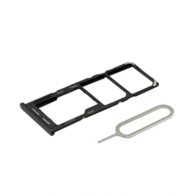 Afbeelding van MMOBIEL Dual Sim Tray Houder Vervanging voor Samsung Galaxy A04s 4G Incl Pin Zwart