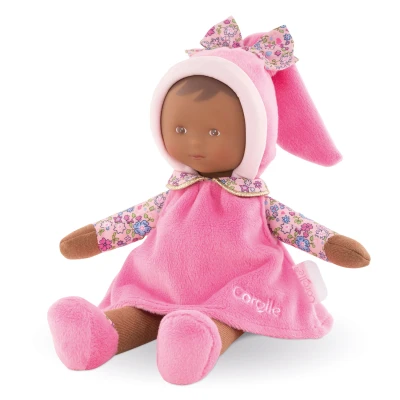 Afbeelding van Corolle babypopje miss flowers Pop Speelgoed voor meisjes Dark 25cm