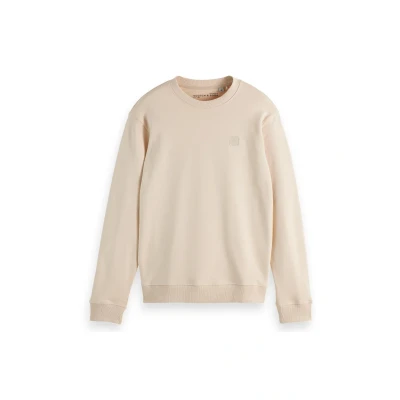Afbeelding van Scotch &amp; Soda Essential Logo Badge Crew Heren Trui Maat XXL