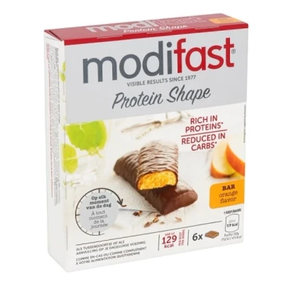 Afbeelding van Modifast Protein Shape Bar Puur en Witte Chocolade
