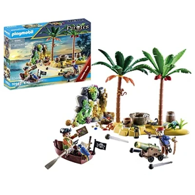 Image de Playmobil pirates 70962 Ilôt des