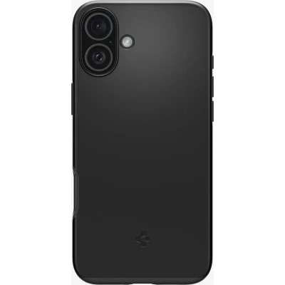 Afbeelding van Spigen Thin Fit MagFit Hoesje Geschikt voor Apple iPhone 16 Plus Back Cover Compatibel met MagSafe Zwart