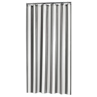 Afbeelding van Sealskin Linje Douchegordijn Polyester 180x200 cm Grijs