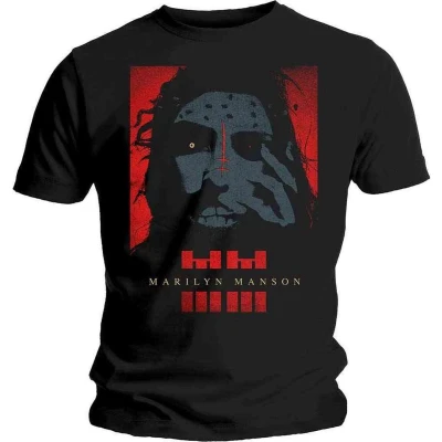 Afbeelding van Marilyn Manson Rebel Heren T shirt L Zwart