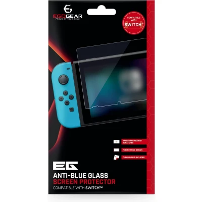 Afbeelding van EgoGear Anti Blauw Licht Tempered Gehard Glas Scherm Screenprotector Geschikt voor Switch
