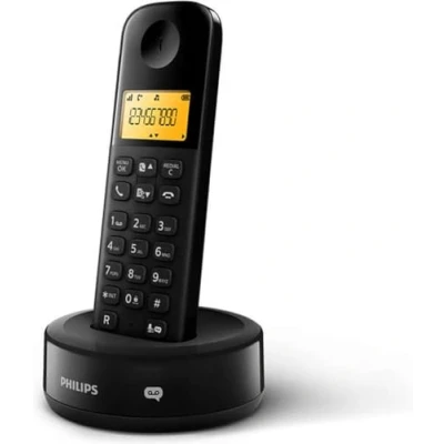 Afbeelding van Philips Draadloze telefoon D1651B/01 DECT Huistelefoon Vaste Lijn Nummerherkenning Storingsvrij bereik Zwart