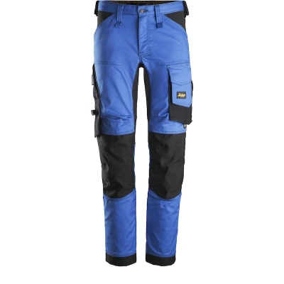 Afbeelding van Snickers Allroundwork, Stretch Werkbroek 6341 48 Kobalt Blauw/Zwart