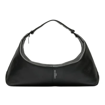 Afbeelding van Liebeskind Berlin Dames L Paris 4 Sml Pebble Black Hobo, Zwart, zwart.