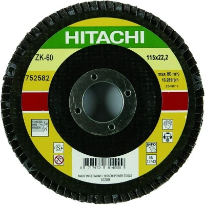 Afbeelding van Hitachi Lamellenschijf diameter 125mm K40