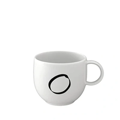 Afbeelding van Villeroy &amp; Boch Like Letters O Mok 38 Cl Gebroken Wit
