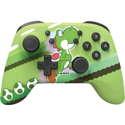 Afbeelding van HORI Manette Horipad sans Fil Yoshi pour Nintendo Switch sous Licence Officielle