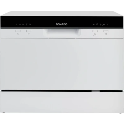 Afbeelding van Tomado TDW5501W Mini vaatwasser Vrijstaand 6 couverts 5 programma&#039;s Wit