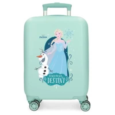 Afbeelding van Frozen Find Your Destiny Trolley 4 Wheels 50 cm Turquoise