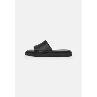Afbeelding van Vagabond Connie Muiltjes, Dames, Maat: 37, Black Leer