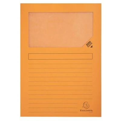 Afbeelding van Exacompta L map Forever, voor ft A4, pak van 25 stuks, oranje 16 stuks