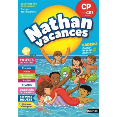 Image de Cahier de Vacances Primaire CP vers CE1 6/7 ans