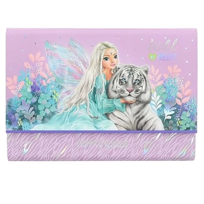 Afbeelding van Depesche TOPModel briefpapier in registermap FANTASY TIGER