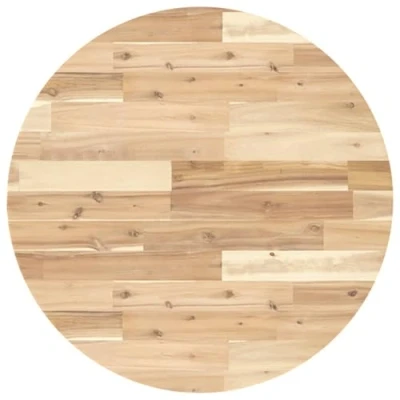 Afbeelding van vidaXL Tafelblad rond Ø 50x2 cm massief acaciahout