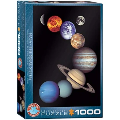 Afbeelding van Eurographics NASA: Sonnensystem Puzzel multicoloured voor kinderen, Maat: One Size, Multi coloured