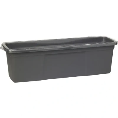 Afbeelding van Vikan Mopemmers en Onderdelen Microfibre Mopbox zonder Deksel Grijs 60cm