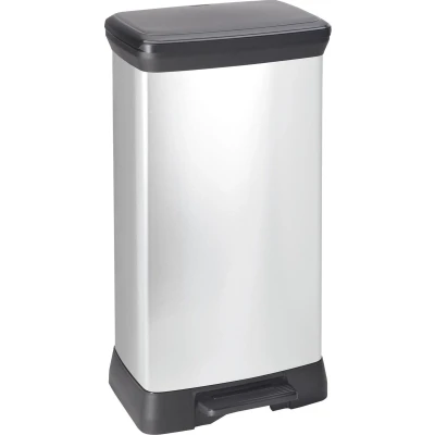 Afbeelding van Decobin pedaalemmer 50 liter Metal