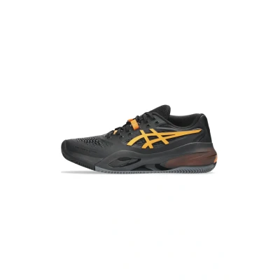 Afbeelding van Asics Gelresolution X CLAY Court Tennis Shoes Black shocking orange Sneakers laag, Heren, Maat: 41.5, Kunststof