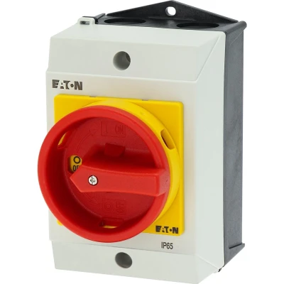 Afbeelding van Eaton T0 1 102/I1/SVB Nokkenschakelaar 20 A 690 V x 90 Geel, Rood stuk(s)