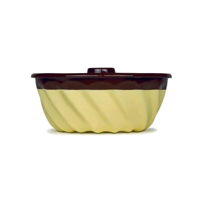 Afbeelding van Riess Tulbandvorm 22 cm Chocolade Vanille