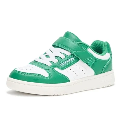 Afbeelding van Skechers Quick Street Sneakers voor jongens, Groen/Wit