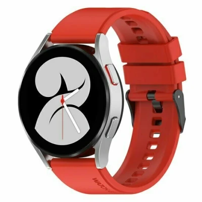 Afbeelding van Garmin Forerunner 55 / 245 645 Siliconen gesp bandje Rood
