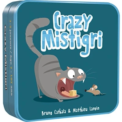 Afbeelding van Cocktail Games Crazy Mistigri gezelschapsspel vanaf 7 jaar 3 8 spelers 15 minuten